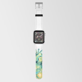 Anatomical Human Heart - Starry Night Inspired Apple Watch Band