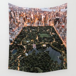 Central Park New York Wall Tapestry