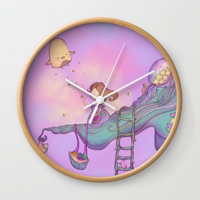 Up on the treetop 2 Wall Clock
