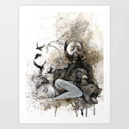 Woodkid Art Print