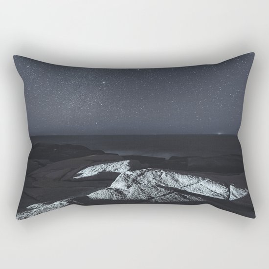 Lunar Landscape Rectangular Pillow