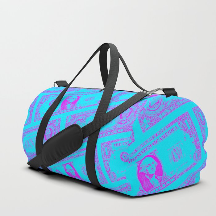 Almighty Purple Neon Duffle Bag By Grandeduc Society6 Almighty Purple Neon Duffle Bag