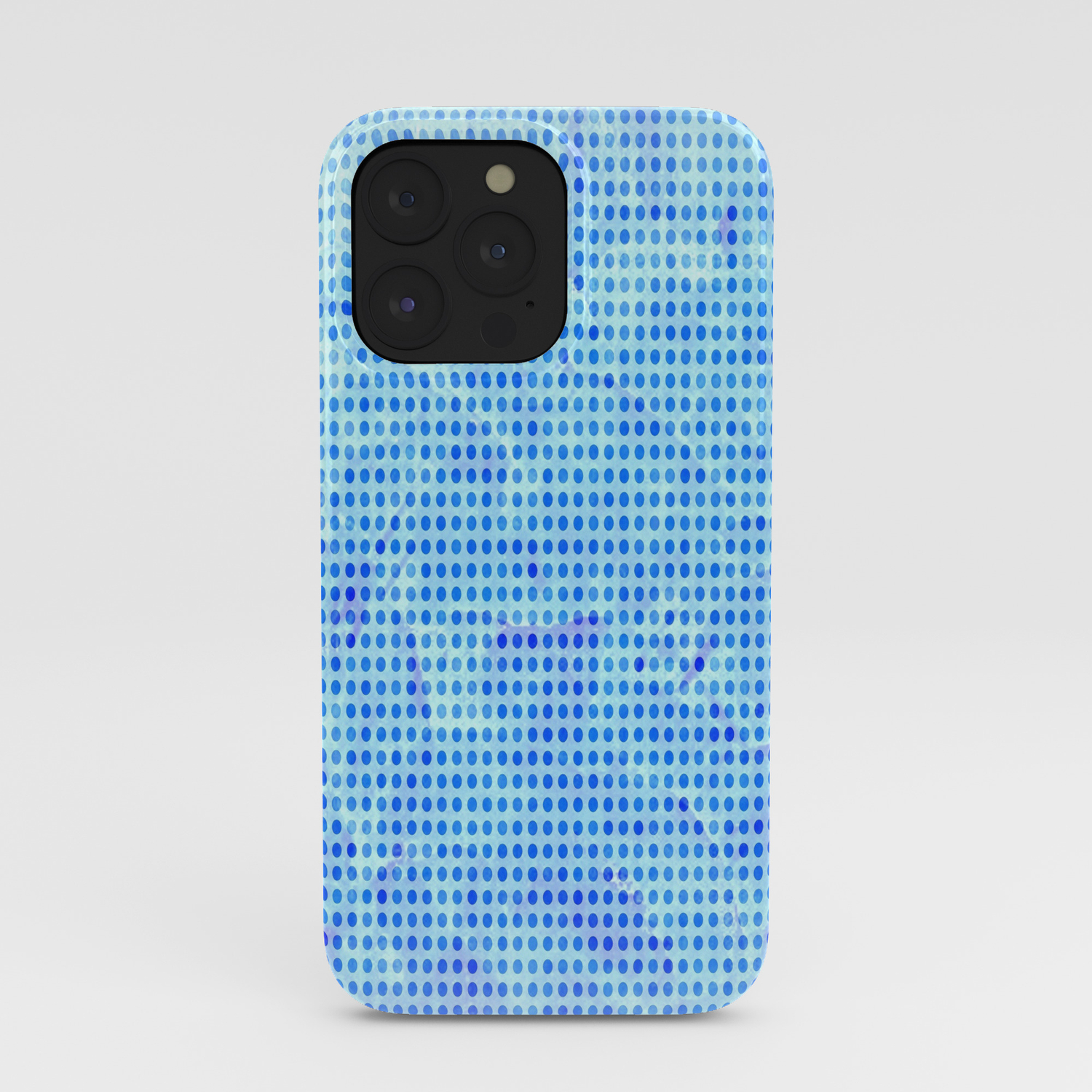 sagde ugentlig barm Pale Blue Dots Pattern iPhone Case by Corbin Henry | Society6