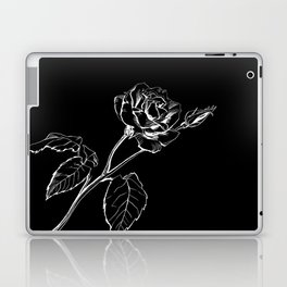 Black Rose Laptop & iPad Skin