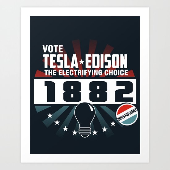 United for Science Art Print