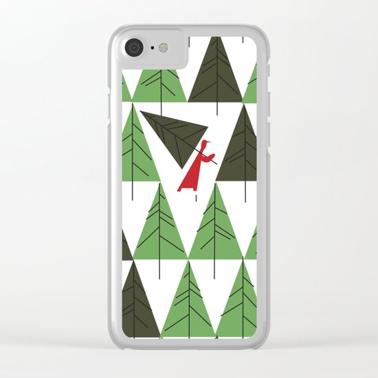 The Joy Of Christmas Clear iPhone Case