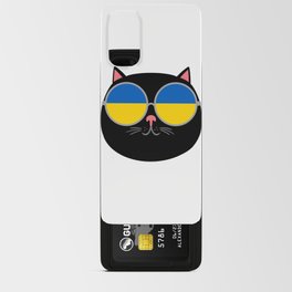 Proud Ukrainian Cat Ukraine Flag Android Card Case