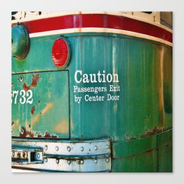 Caution Canvas Print
