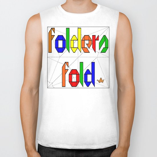 Folders Fold Biker Tank