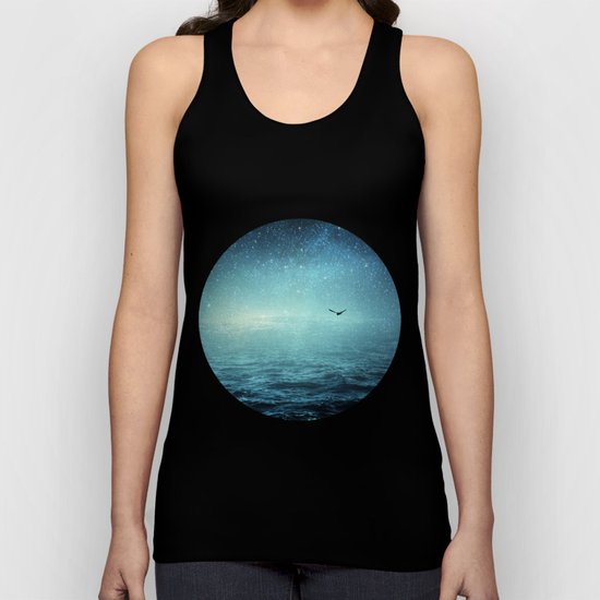 the sea and the universe Unisex Tank Top