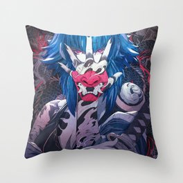 The Demon Throw Pillow