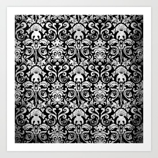 pandamask Art Print