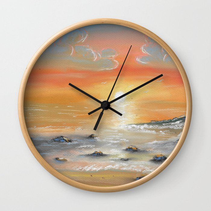 South Florida Sunset Wall Clock