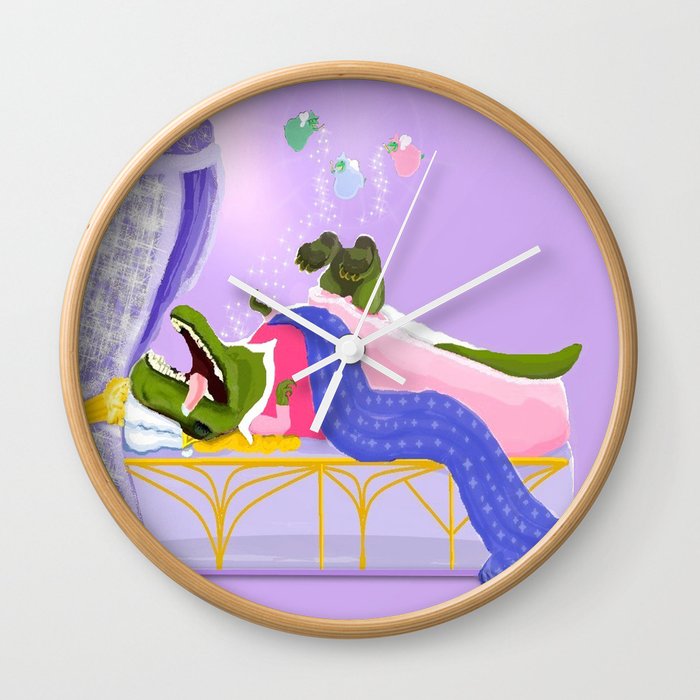 Sleeping Beauty Rex Wall Clock