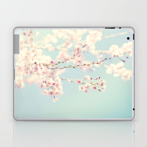 Spring Cherry Blossoms Laptop & iPad Skin