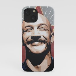 Bronson, Tom Hardy stencil art painting iPhone Case