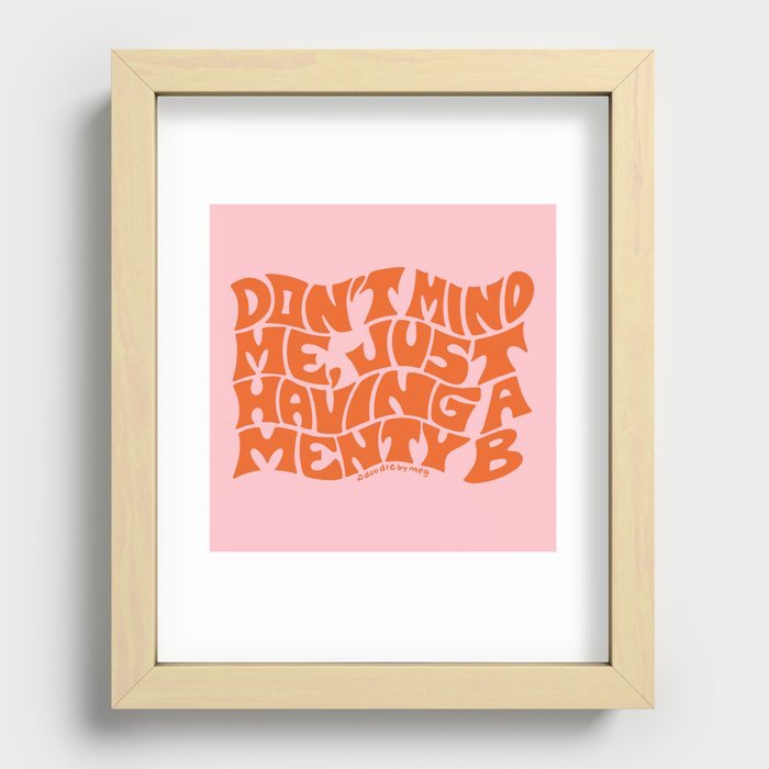 Recessed Framed Print
