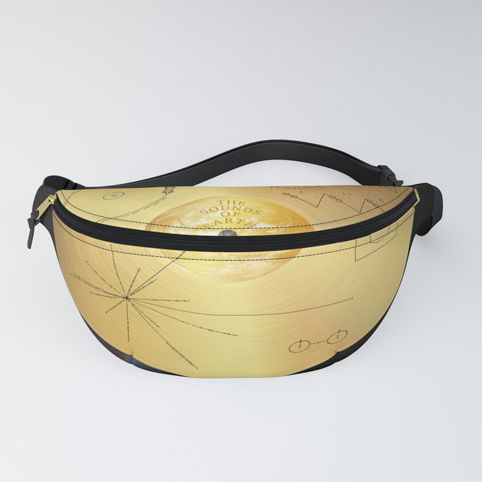 Voyager 1 Golden Record #1 Fanny Pack