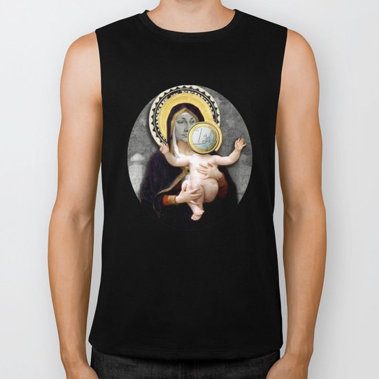 Euronna Madonna Collage Biker Tank