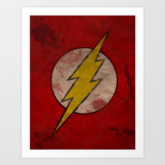 Remember The Flash Art Print