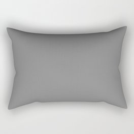 Gray Rectangular Pillow