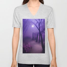 An inviting path V Neck T Shirt