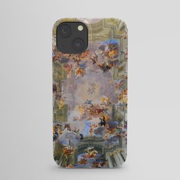 The Triumph Of St Ignatius Ceiling Painting Fresco Renaissance  iPhone Case