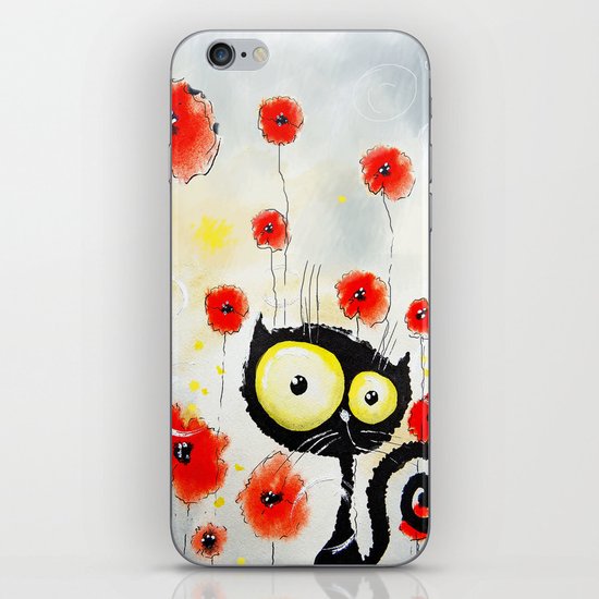 Poppies iPhone Skin