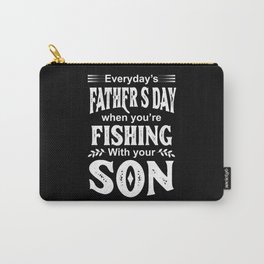 Fishing with your son Carry-All Pouch