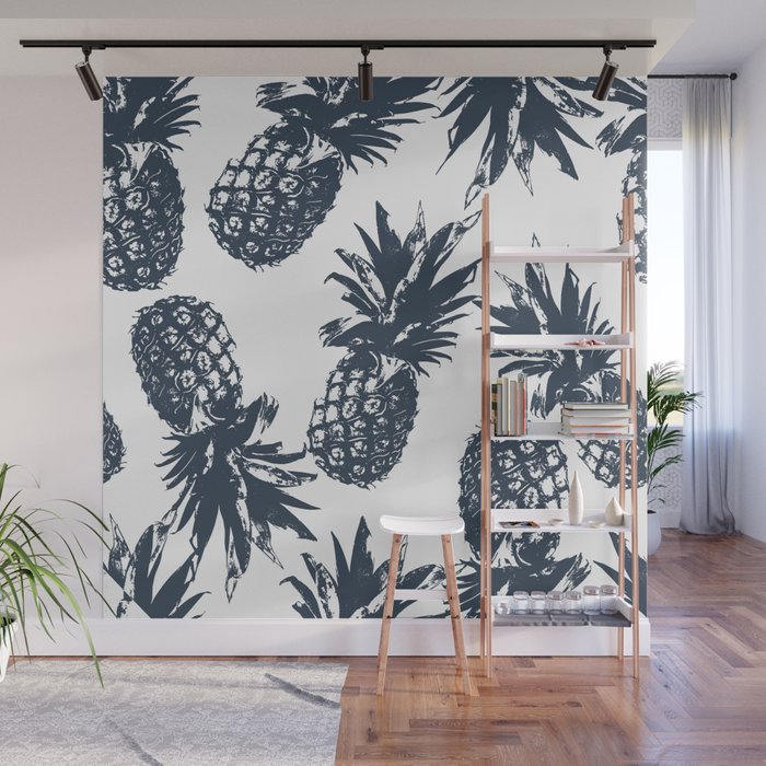 Pineapples Wall Mural