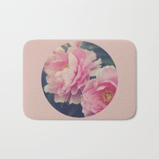 Peonies Bath Mat