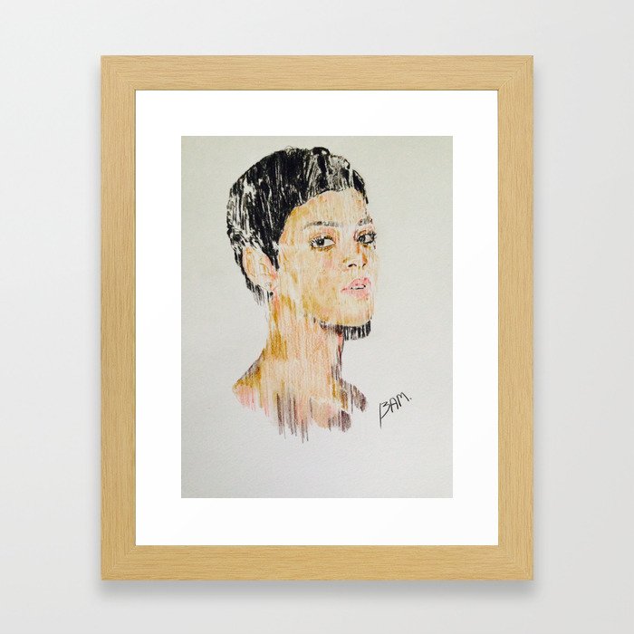 UNAPOLOGETIC Framed Art Print