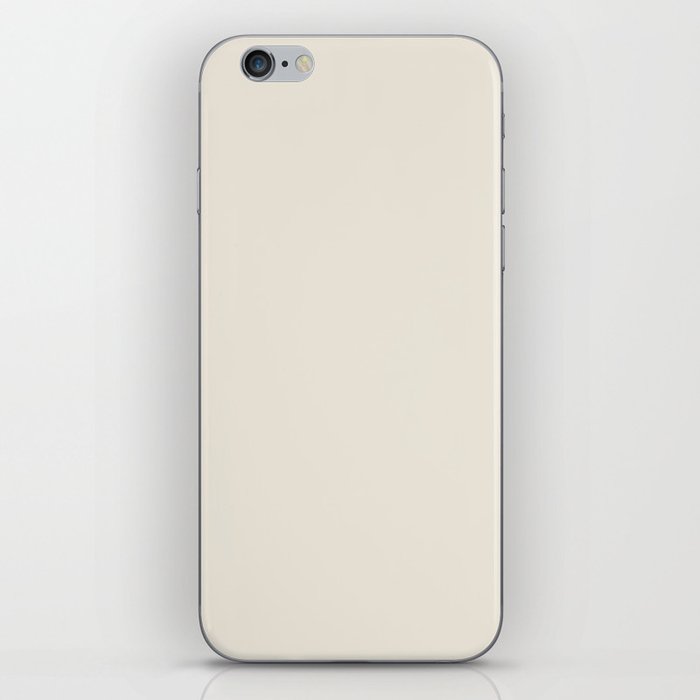 Futon warm neutral solid color  iPhone Skin