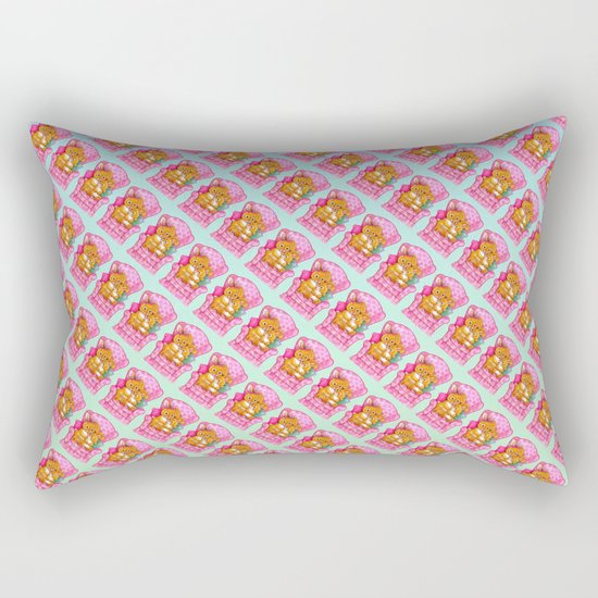 Huggin Bunnies Rectangular Pillow