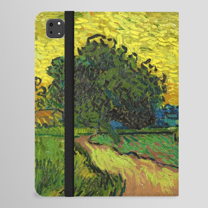 Vincent van Gogh "Landscape at twilight" iPad Folio Case