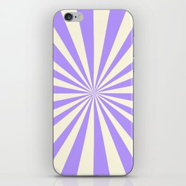 Lavender Sun Beams iPhone Skin