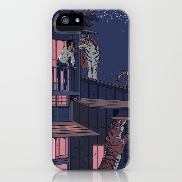 tiger playhouse iphone case