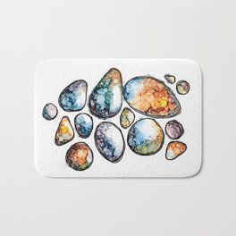 Robyn Alcohol Ink Abstract Bath Mat | Illustration, Nature, Abstract, Ink, Rocks, Eggs, Stones, Alcoholinkpainting, Painting, Alcoholink 