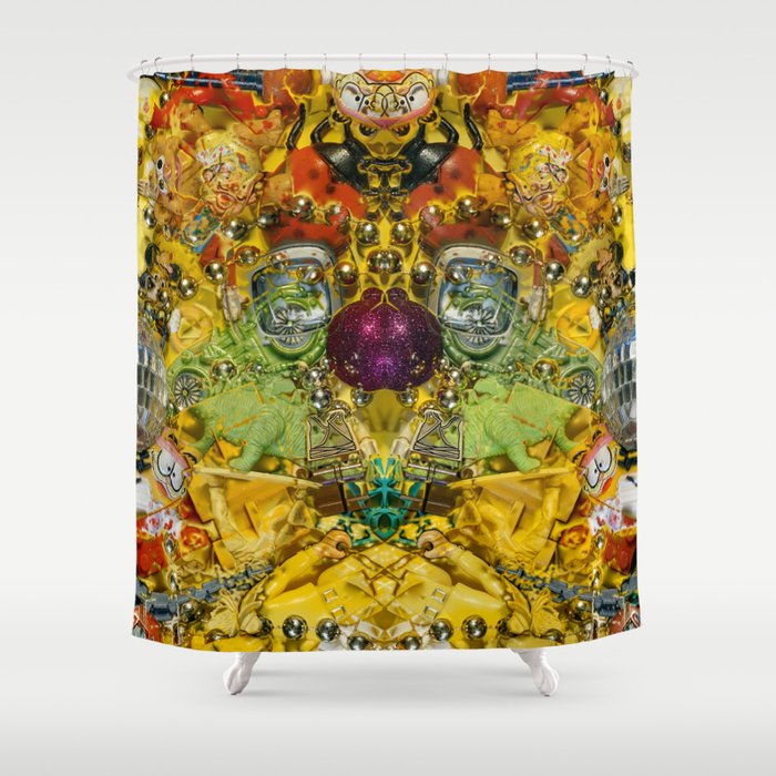 Leviathon 6 Shower Curtain