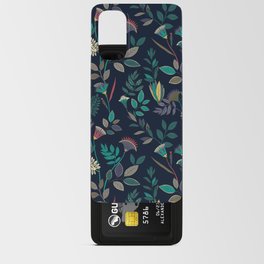 Colorful & Vivid Geometric Tropical Flowers Android Card Case