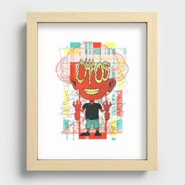Children Chaos Recessed Framed Print