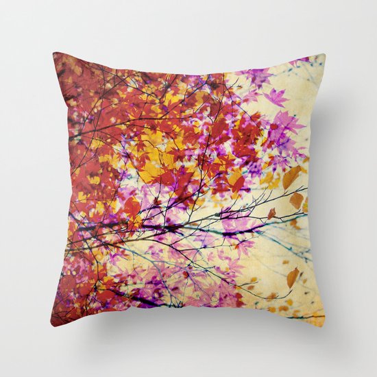 Autumn 5 Throw Pillow