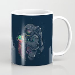 Jellyspace Kaffeebecher | Space, Astronauts, Stars, Illustration, Intergalactic, Curated, Digital, Drawing, Spacejelly, Sci-Fi 