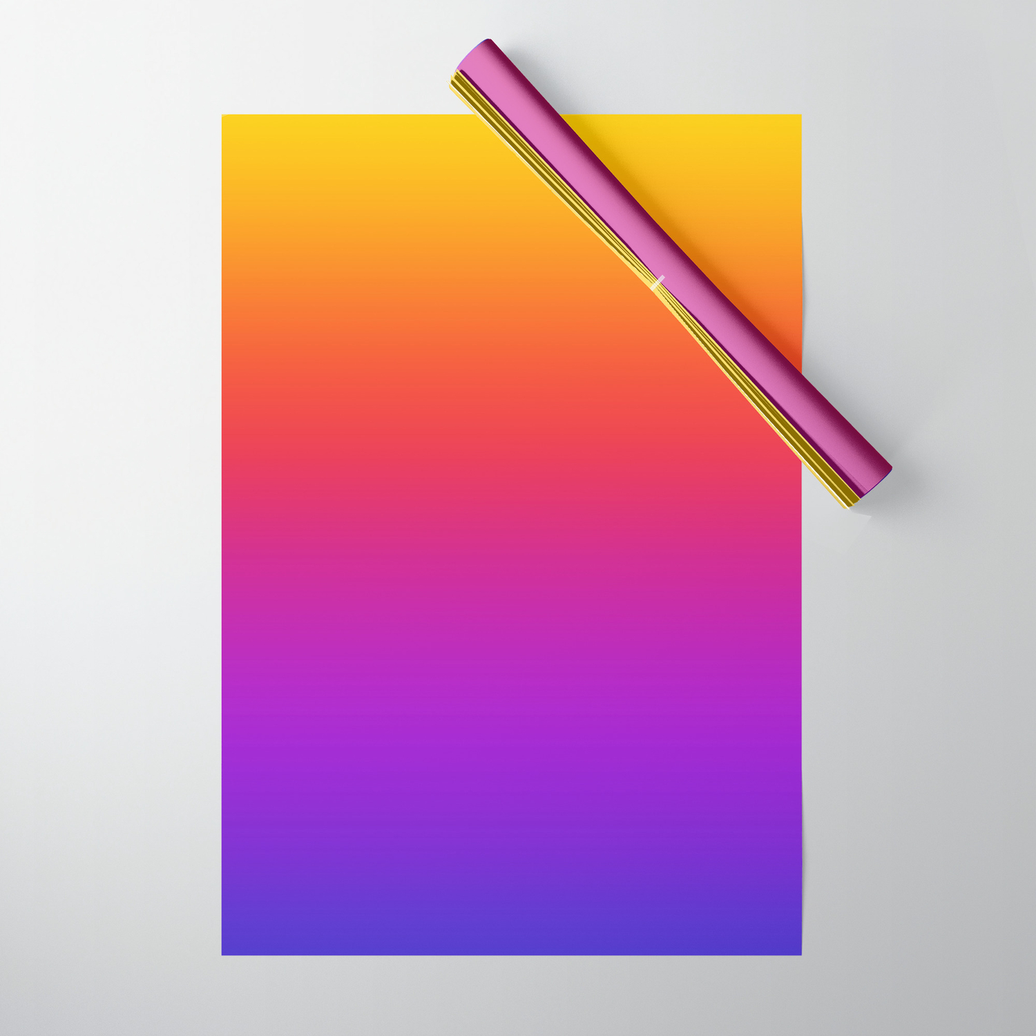 Colorful Gradient Pattern Neon Abstract Rainbow Wrapping Paper By Art Prints Patterns Textures Society6