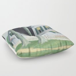 Edward Hopper Floor Pillow