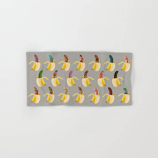 Anna Banana Hand & Bath Towel