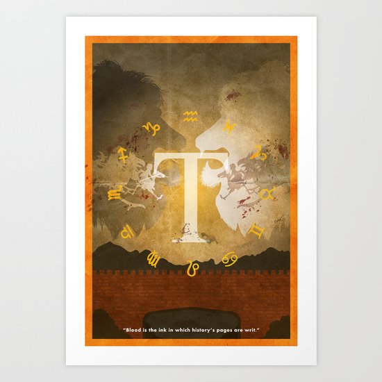 Vintage FF Poster: Final Fantasy Tactics Art Print