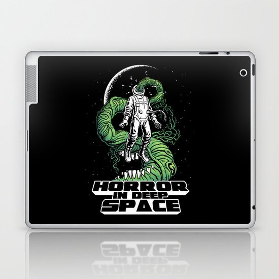 Horror In Deep Space Laptop & iPad Skin