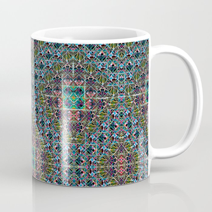Peacock Pattern Coffee Mug