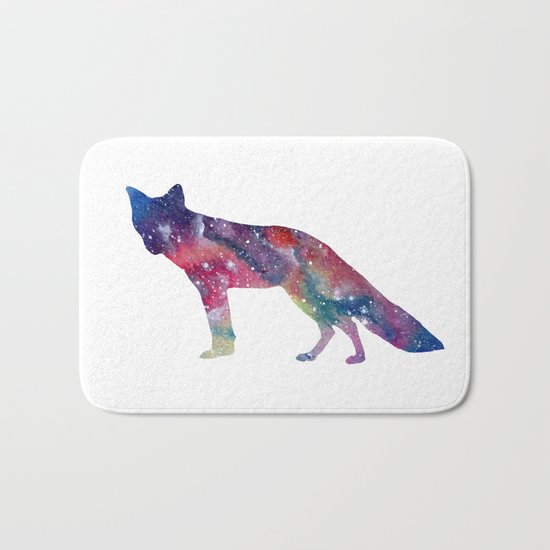 Cosmic Fox Bath Mat